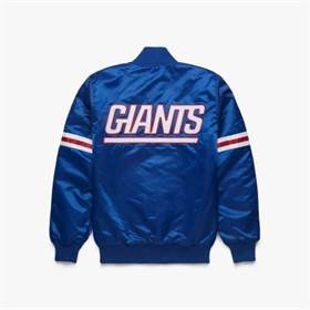 New York Giants 1991 Satin The Belichick Proline Starter Bomber