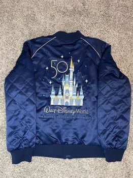 Walt Disney World 50th Anniversary Jacket - Film Leather Jacket