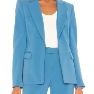 Women Sistas Season 3 Andrea Barnes Blue Suit