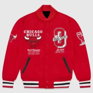 OVO NBA Chicago Bulls Varsity Jacket