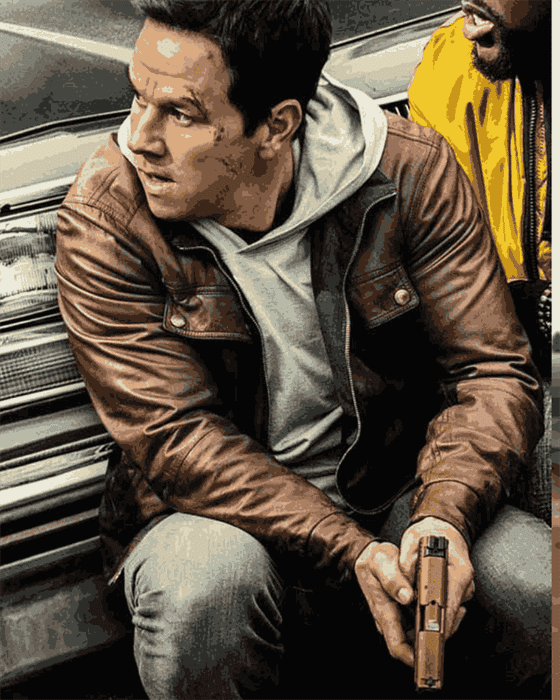 Spenser Confidential Mark Wahlberg Brown Jacket - FLJ