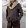 Yellowstone Season 02 Kelly Reilly Shawl Collar Coat 1