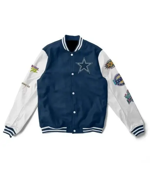 Dallas Cowboys Super Bowl 5x Jacket