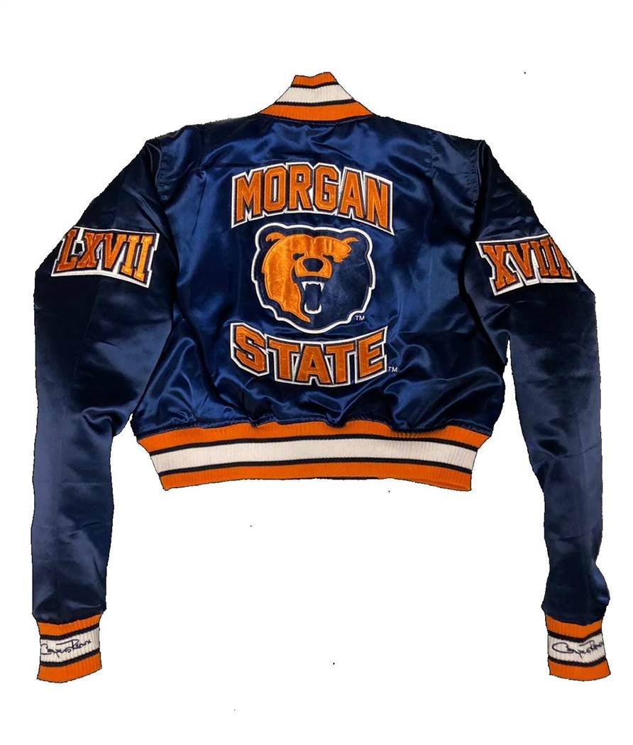 Pro Standard Chicago Bears Satin Jacket Orange