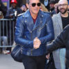 Antonio Banderas leather jacket