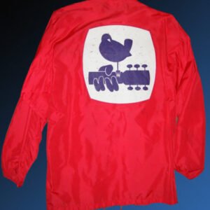 1969 Woodstock Red Security Jacket
