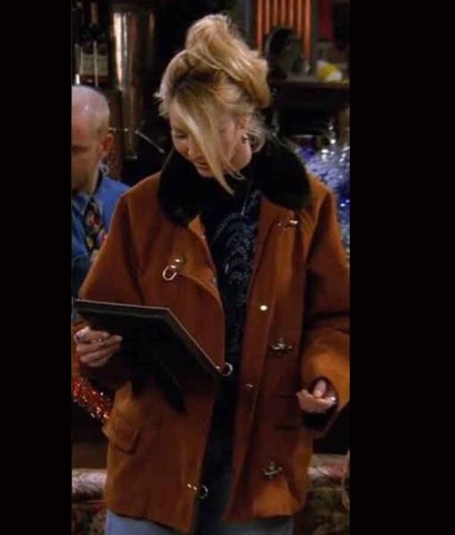 Phoebe Buffay FRIENDS Brown Fur Jacket