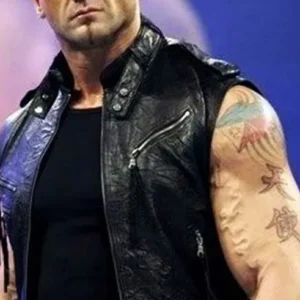 WWE Dave Bautista Leather Vest