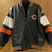 Vintage NFL Team Chicago Bears Leather Jacket