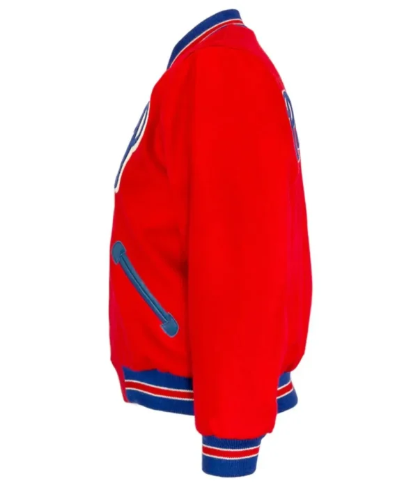 1949 Philadelphia Phillies Red Varsity Wool Jacket