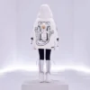 13 De Marzo Nasa Astronaut Teddy Bear Painted Down Jacket White