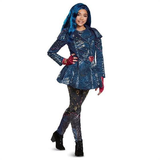 The Descendants Costumes Evie Blue Jacket Flj