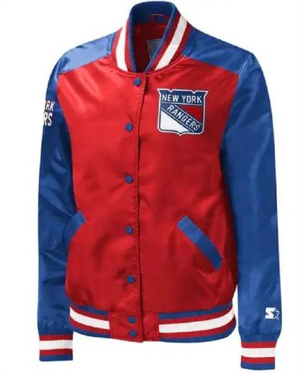 New York Rangers Legends Varsity Jacket