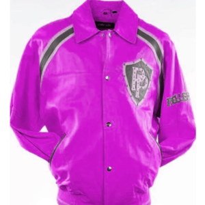 Pelle Pelle Limited Edition Baby Pink Varsity Jacket