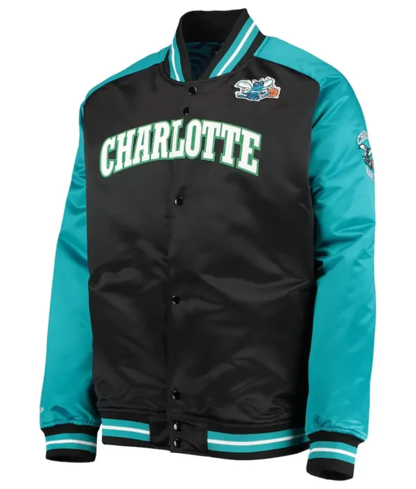 Charlotte Hornets Lightweight Satin Jacket