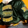 Women’s Cropped Norfolk State University Green Jacket