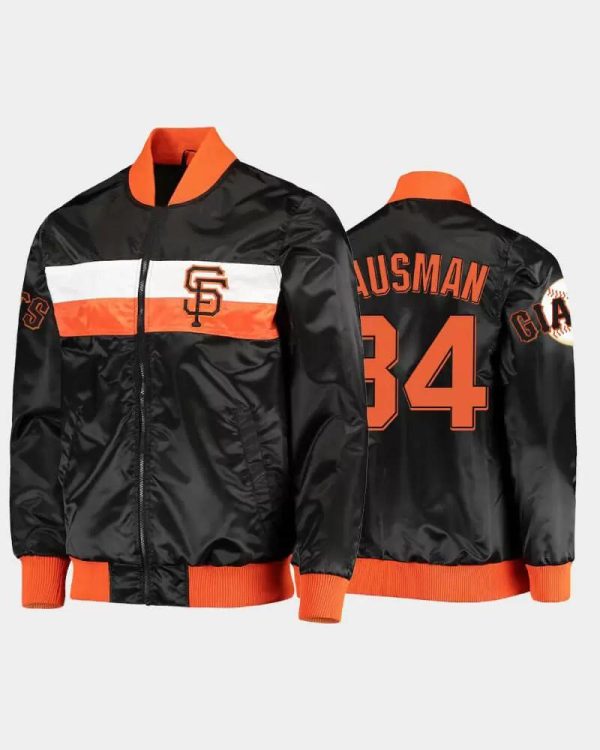 MLB San Francisco Giants Kevin Gausman Satin Jacket